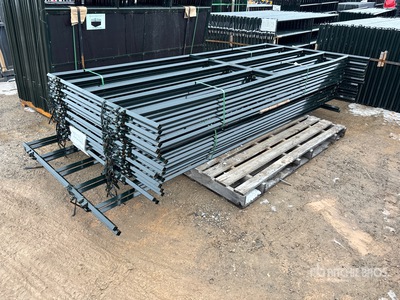 Quantity of (18) 2025 BYT DMPNL120 12 ft Viehzuchtgremium (Unused)