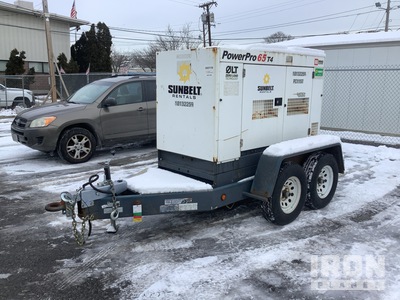2016 (unverified) Airman SDG65S-8C1 63 kVA Mobile Generator Set