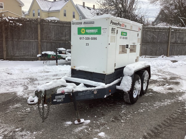 2015 Airman SDG65S-8C1 63 kVA Mobile Generator Set