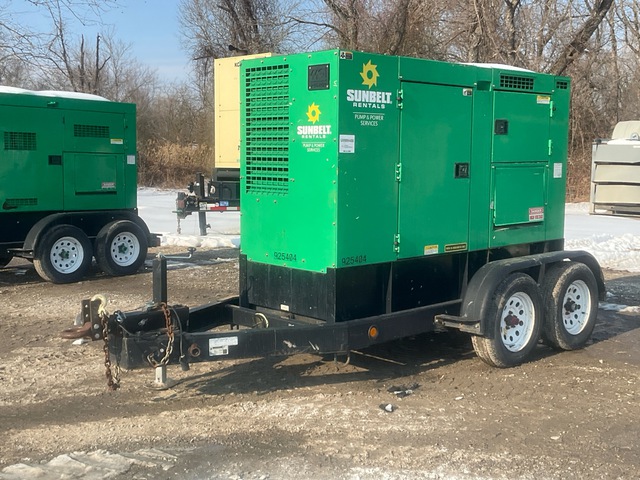 2016 Multiquip Whisperwatt DCA70USIM0RP 70 kVA Mobile Generator Set