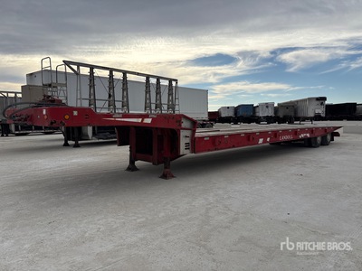 2000 Landoll 38 ft T/A Sliding Axle Trailer