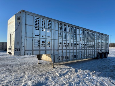 2008 Wilson Silver Star 53 ft Tri/A Remolque para ganado