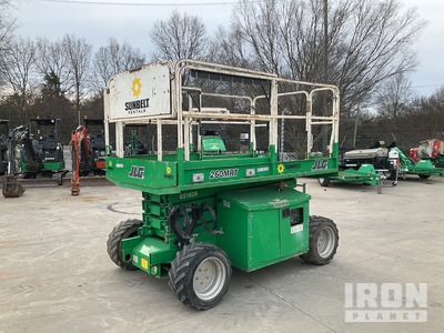 2014 JLG 260MRT Dual Fuel 4x4 Scissor Lift