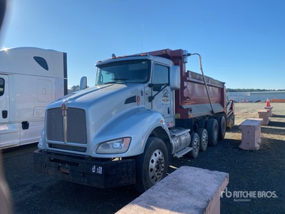 2017 Kenworth T400 10x4 شاحنة قلابة /أربع محاور