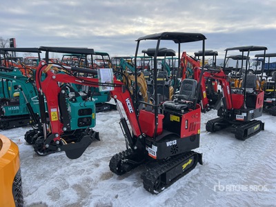 2025 VICSEC VC13J-R Mini Excavator (Unused)