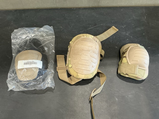 (31) Pairs of Tactical Protective Pads, (41) Pairs of Knee Pads & Assorted Items