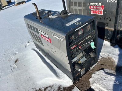 Lincoln Vantage 500 Skid-Mounted Engine Driven Welder