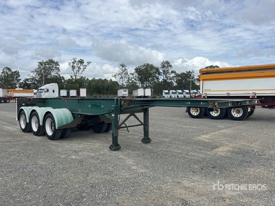 2009 Ophee 6 mm Tri/A Container aanhangwagen