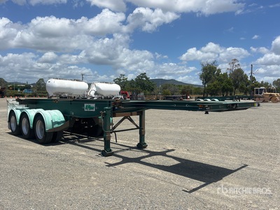 2009 Ophee 6 m Tri/A Container Trailer