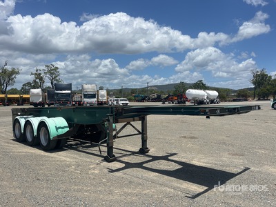 2009 Ophee 6 m Tri/A Container Trailer