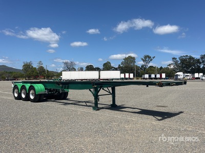 2008 MaxiTrans 12.2 m Tri/A Remolque Portacontenedores