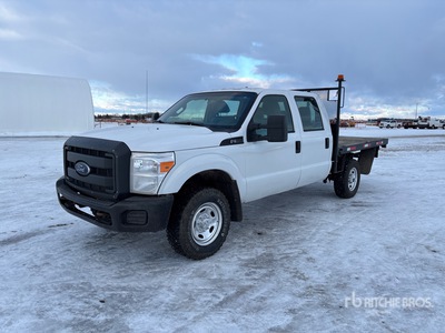 2015 Ford F-350 XL 4x4 Crew Cab Pritsche-Lkw