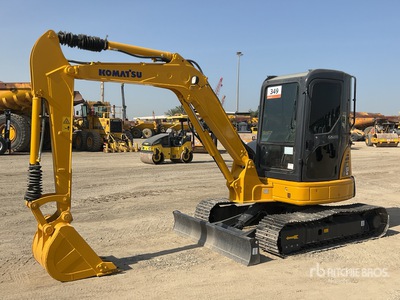 2013 Komatsu PC55MR-2 Mini Excavadora
