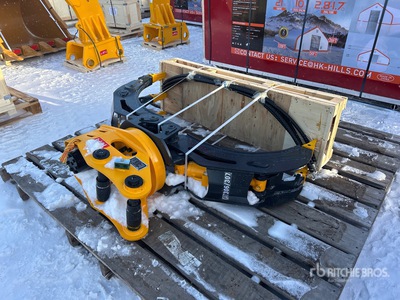 2025 TOFT TOFT04G 54 in Excavator Grapple - Fits Cat 306/307 (Unused)