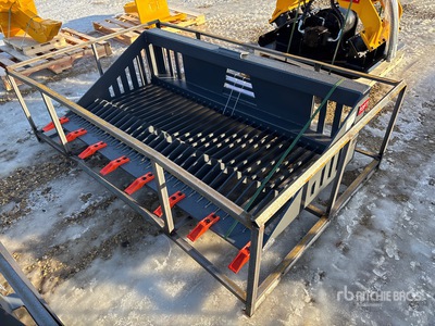 2025 TOFT HSSB-74 74 in Skeleton Rock Schranklader bak (Unused)