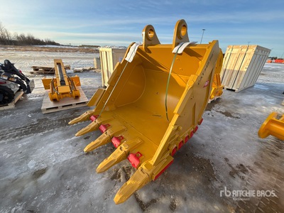 2025 TOFT CAT345 56 in Digging Excavator Bucket - Fits 40-50 ton Excavator (Unused)