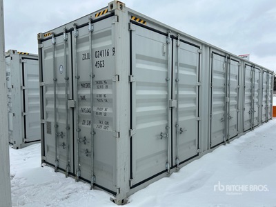2025 40 ft High Cube Multi-Door Container per stoccaggio
