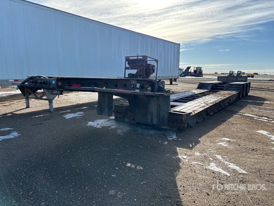 1995 Trail King Tri/A Removable Gooseneck Góndola