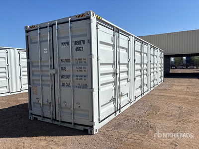 2025 40 ft High Cube Multi-Door حاويات تخزين