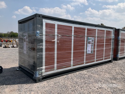 2026 ECH ECH-003 19 ft 5 in x 6 ft 11 in Casa Expansible (Sin Usar) / Expandable Container House (Unused)