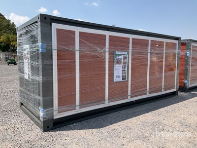 2026 ECH ECH-003 19 ft 5 in x 6 ft 11 in Casa Expansible (Sin Usar) / Expandable Container House (Unused)