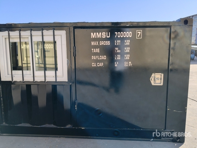 2026 7 ft Oficina Movil Tipo Contenedor / Lagercontainer