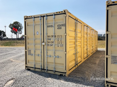 2026 40 ft High Cube Multi-Door Contenedor / Contenedor de almacenamiento