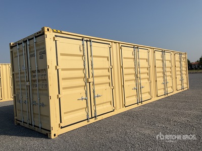 2025 40 ft High Cube Multi-Door Contenedor / Storage Container
