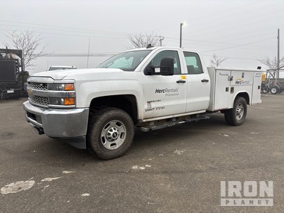 2019 Chevrolet Silverado 2500HD 4x4 Extended Cab Utility Truck