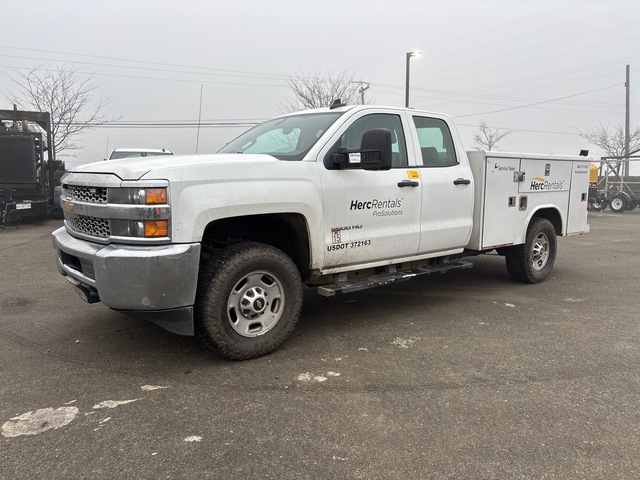 2019 Chevrolet Silverado 2500HD 4x4 Extended Cab Utility Truck