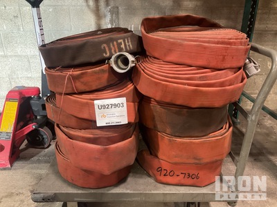 Qty of (5) 2"x50 Hoses & Qty of (11) 3"x50 Hoses Heavy duty