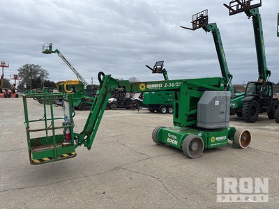 2018 Genie Z-34/22N 2WD Electric Articulating Boom Lift