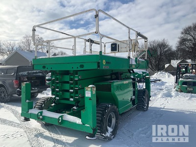 2014 JLG 4394 RT Dual Fuel 4x4 Scissor Lift