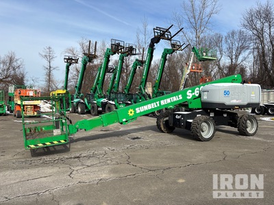 2016 Genie S-60X 4WD Diesel Telescopic Boom Lift