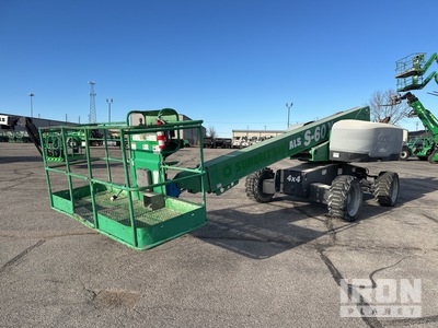 2015 Genie S-60X 4WD Diesel Telescopic Boom Lift