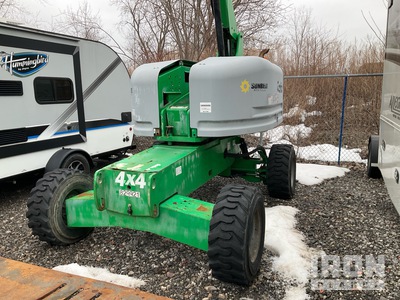 2016 Genie S40 4WD Diesel Piattaforma monobraccio