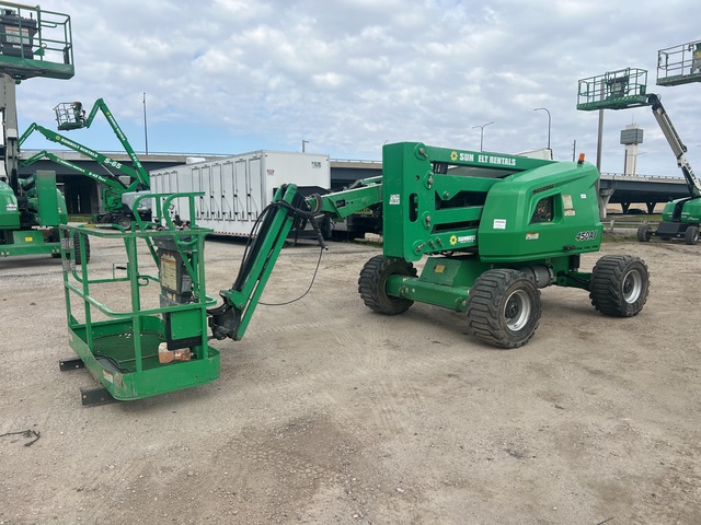 2016 JLG 450AJ 4WD Dual Fuel Articulating Boom Lift 2016 JLG 450AJ 4WD Dual Fuel Articulating Boom Lift