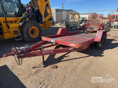 2012 Texas Brag 12 ft S/A Tilt Deck Trailer