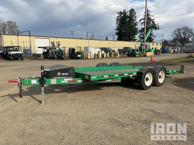 2016 Pratt 19 ft T/A Ground Load Trailer
