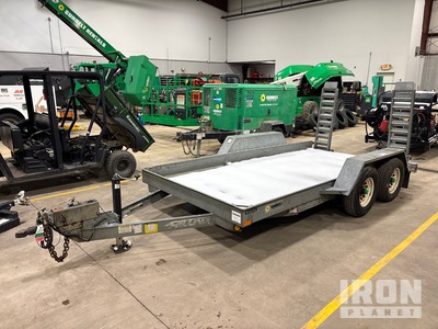 2012 Felling FT-10 P 7660 lb 14 ft T/A Equipment Trailer