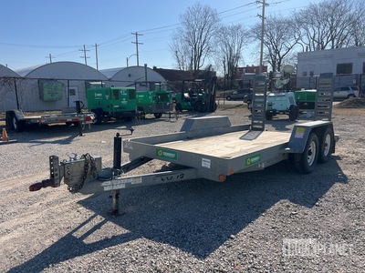 2016 Felling FT-10P-GW 14 ft T/A Utility Trailer