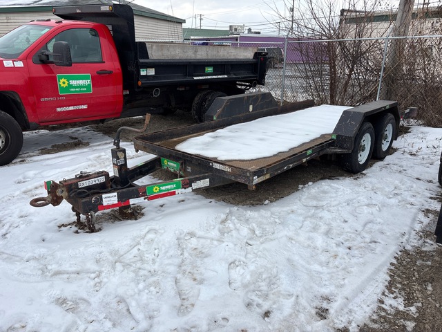 2016 Imperial LB10-16S 16 ft T/A Tilt Deck Trailer