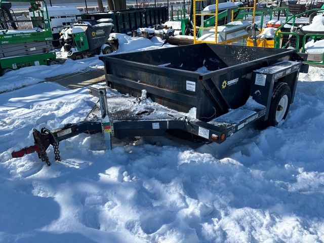 2019 JLG UT410 8 ft S/A Ground Load Trailer