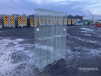 Caged Lockers Storage その他 - 店舗 & 倉庫