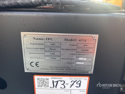 JPC HT12 Minibagger (Unused)