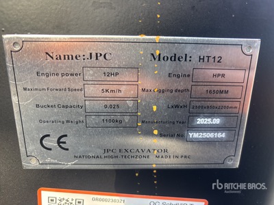 JPC HT12 Minibagger (Unused)