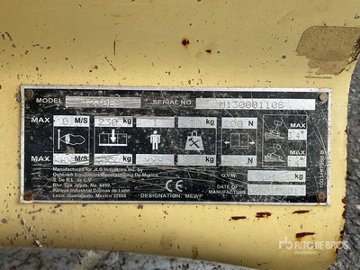 2017 JLG 1230ES ブームリフト