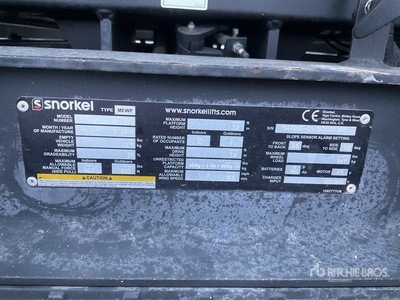 2018 Snorkal S4726E Ascenseur à ciseaux