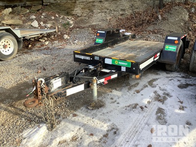 2016 Towmaster T-3T 3500 lb 10 ft S/A Tilt Deck Trailer