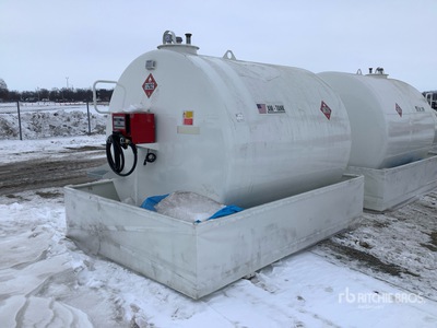 2025 AM Tank 2300N 2376 gal Skid Mounted Steel Diesel Kraftstofftank (Unused)